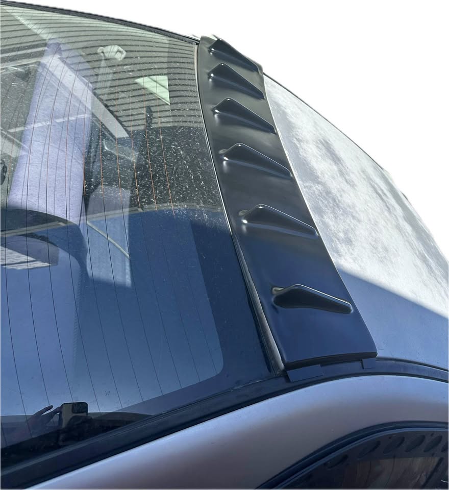 ABS BLACK ROOF FIN SPOILER VORTEX GENERATOR FOR 02-07 SUBARU WRX