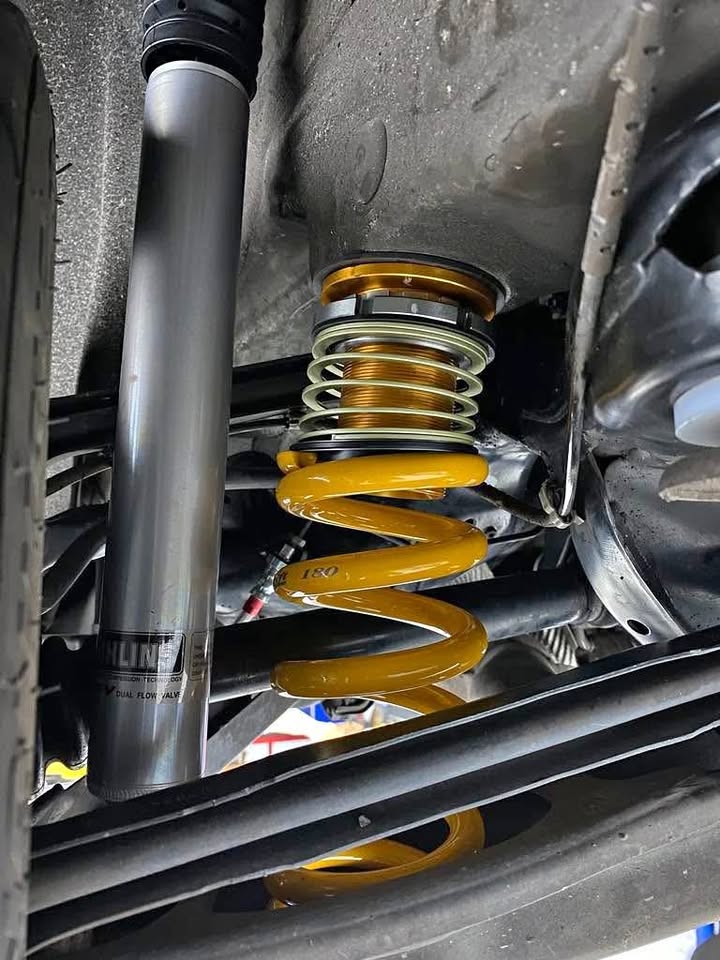 Coilovers lowering spring sale install