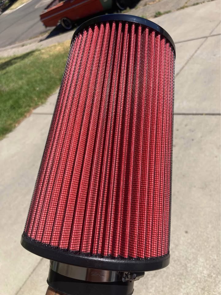 Large racing air filter
