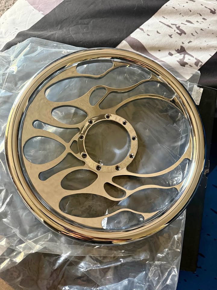 Chrome Steering wheel
