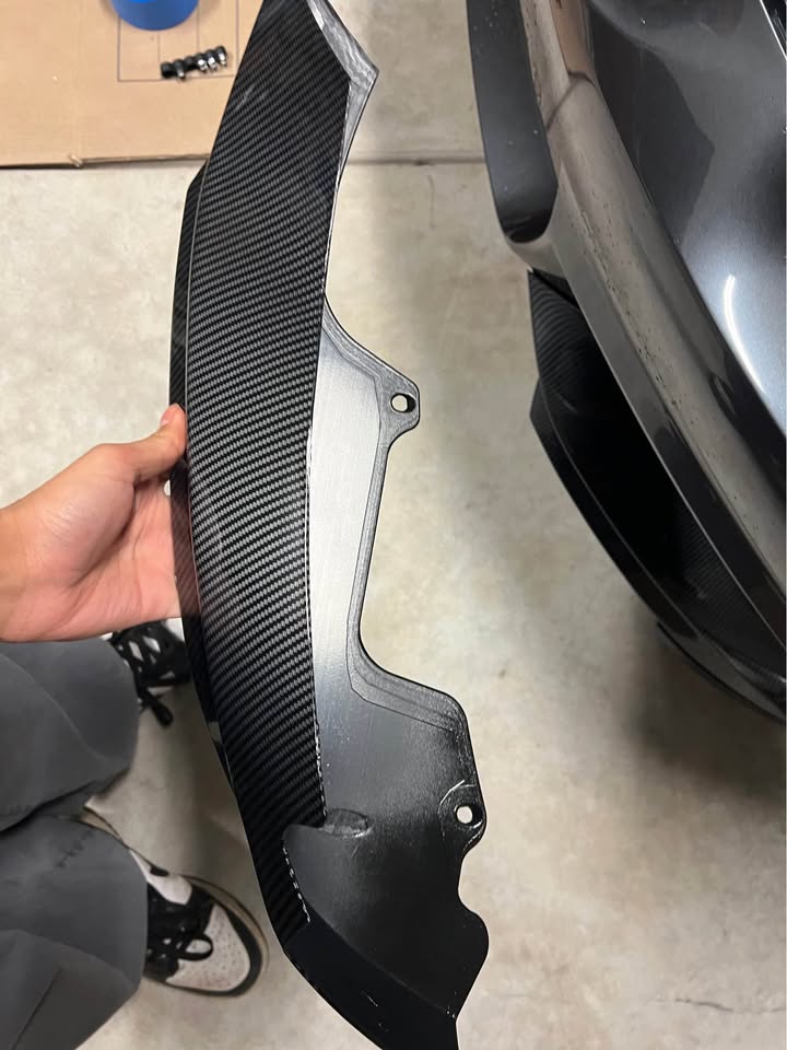 BMW 4 series f32 f36 carbon front lip, upper part only