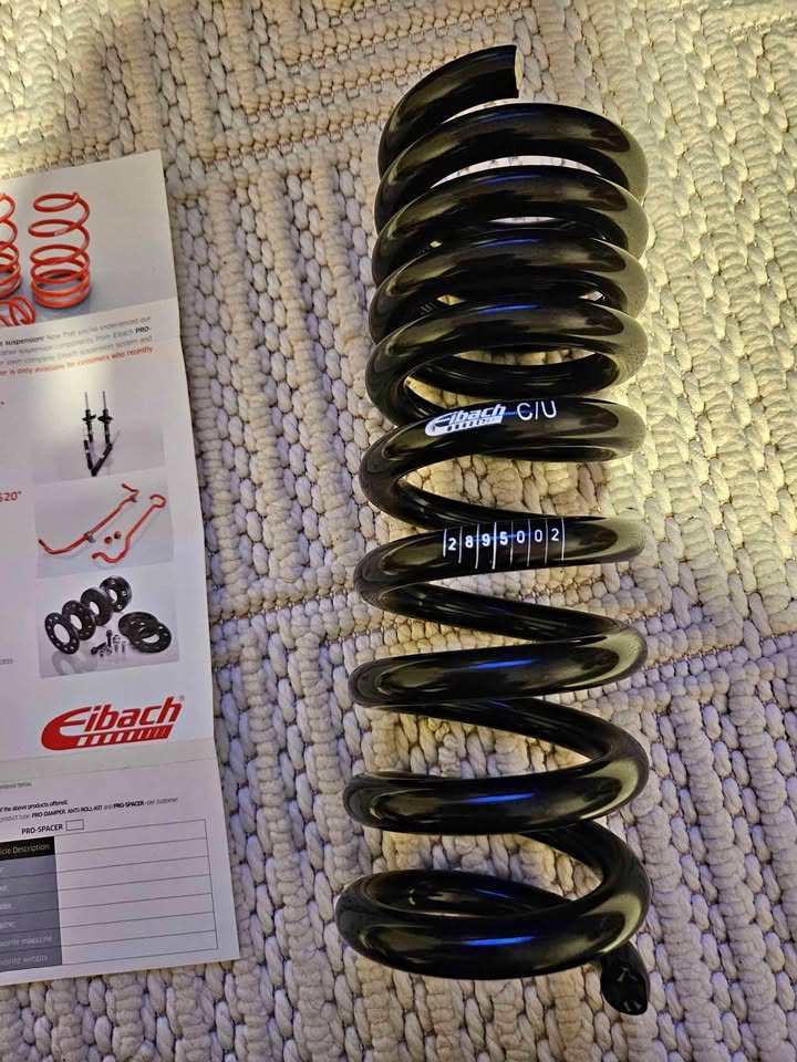Eibach 28111.140 Pro-Kit Lowering Springs for 11-19 Dodge Challenger R/T S SRT8 Rear spring 2895.002