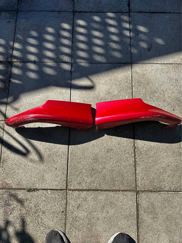 Front lower valance side spoiler