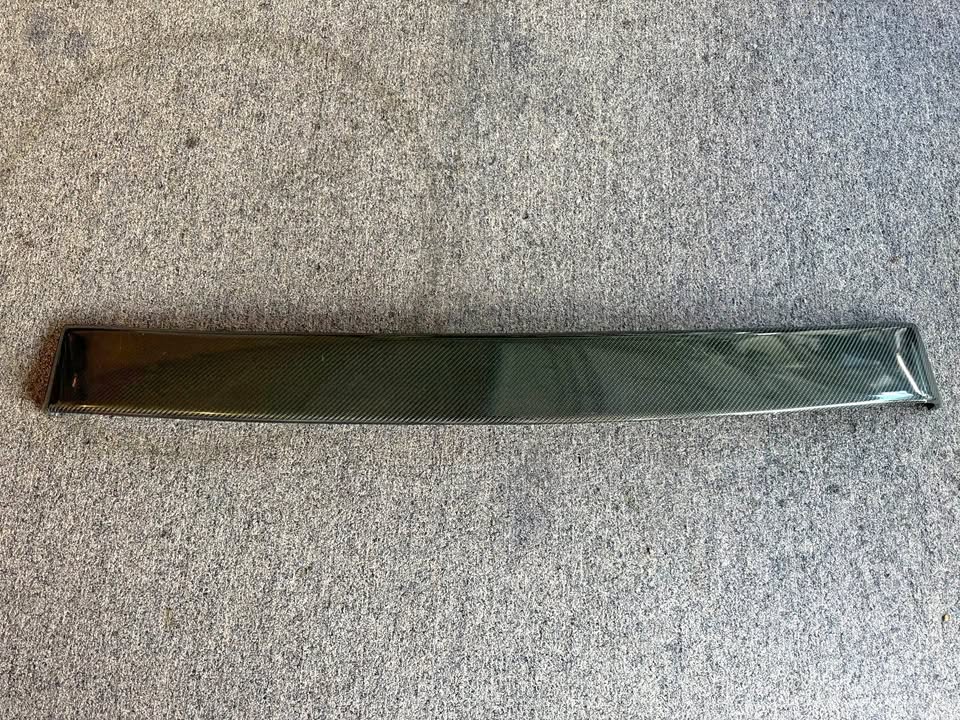 2004 infiniti g35 coupe carbon fiber window spoiler