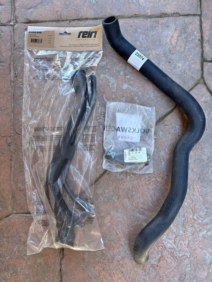 Radiator hoses for VW 2.5 5cyl