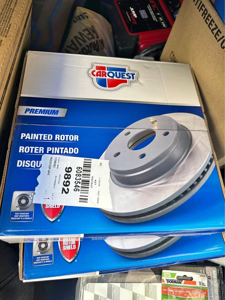 Front disk brake rotors for Audi