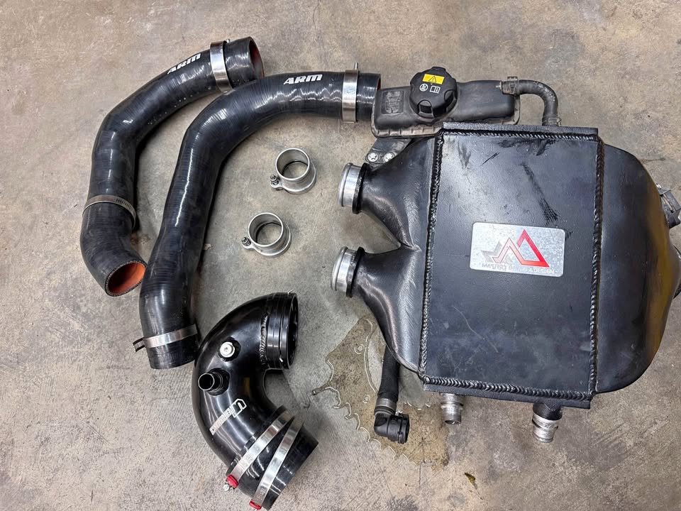 bmw m3 m4 f80 f82 charge cooler, charge pipes
