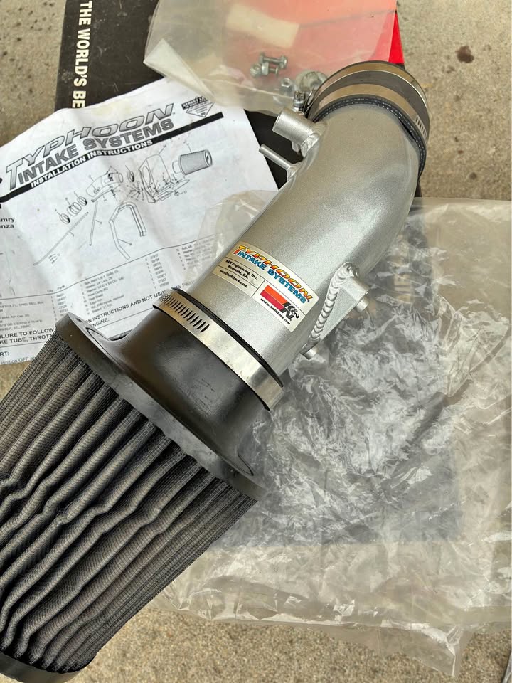 K&N 69 Series Typhoon Performance Cold Air Intake system - 3.5L V6 — Camry, Avalon, Venza