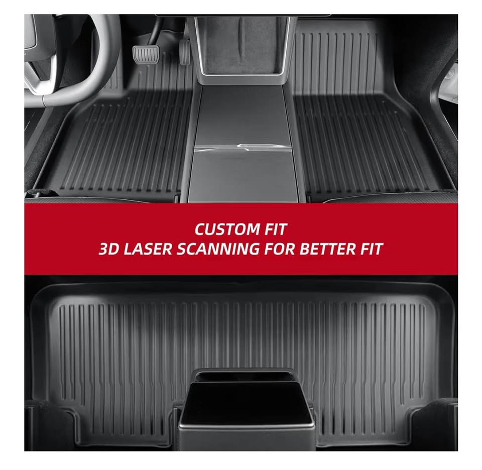 New Tesla Floor Mats