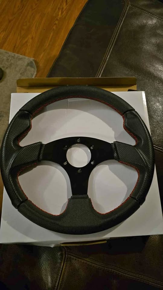 Quick release sterring wheel