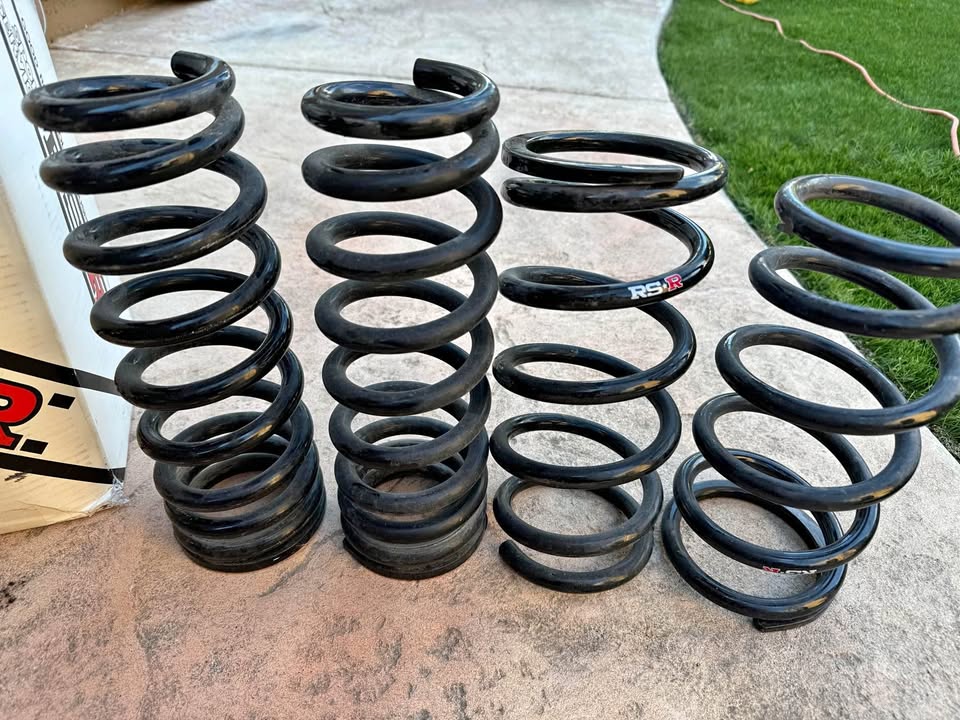 Springs to lower the car