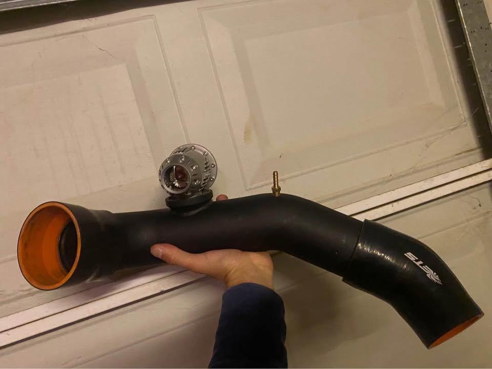 BMW N54 ETS Charge Pipe with HKS BOV