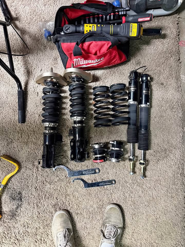 Corolla hatchback coil overs