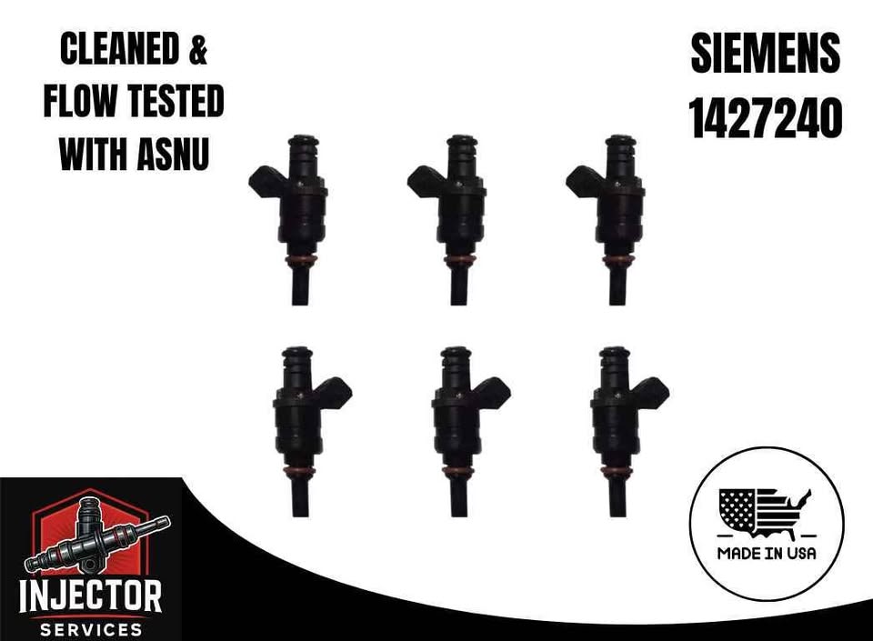 1999-2002 BMW 323i Siemens Deka Fuel Injectors Flow Matched [hidden information]l 2.8l I6
