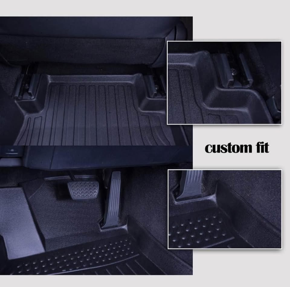 Car Floor Mats Replacement for Mitsubishi Outlander 5 Seats 2014-2022 Custom Fit Odorless (733)*