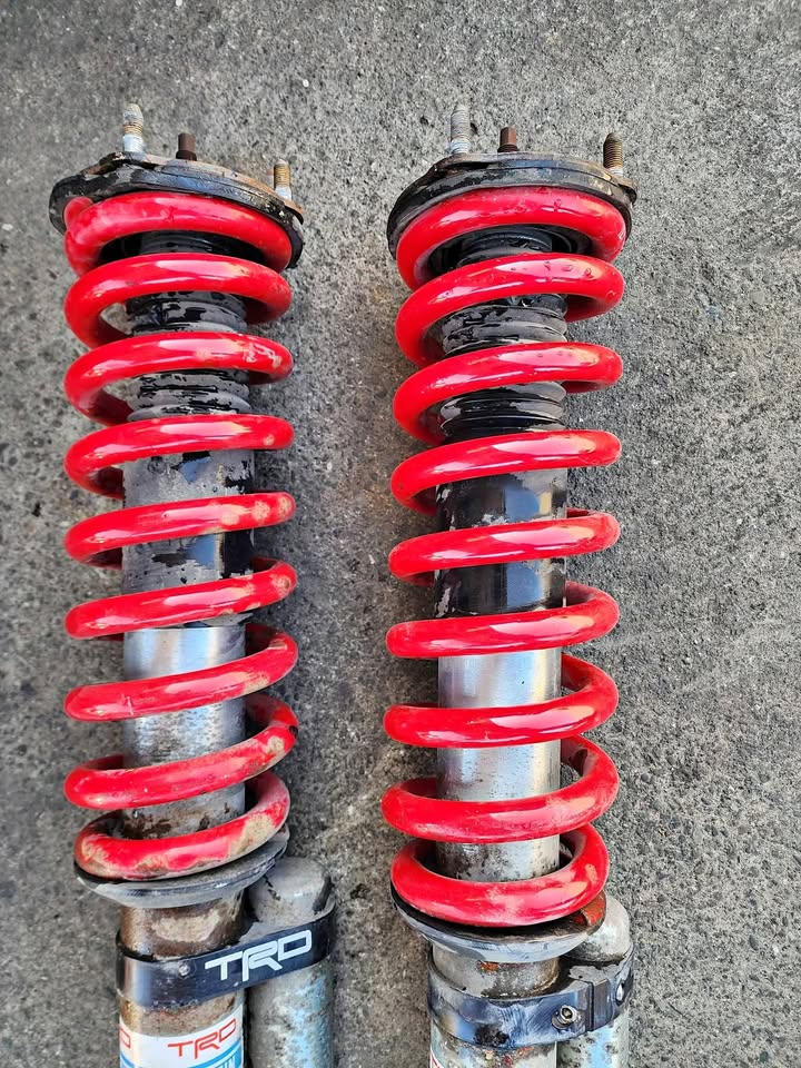 BILSTEIN TRD PRO SHOCKS Absorbers With Red Springs For Sale‼️