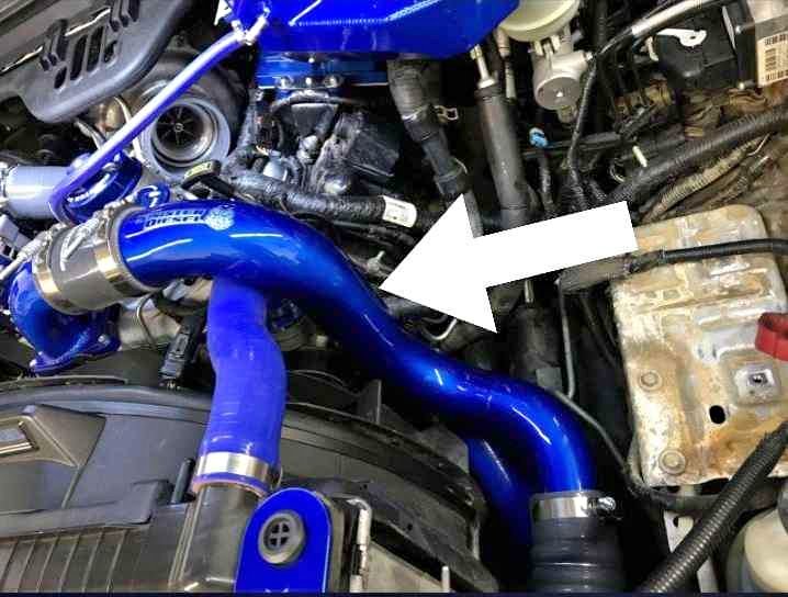 Ford 6.0 intercooler Charge pipe