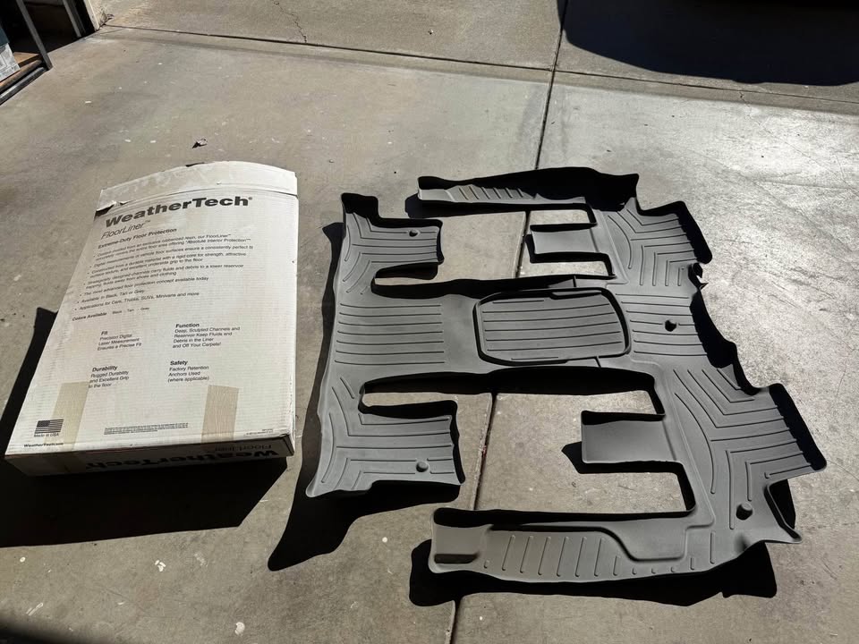 Weathertech floor mat