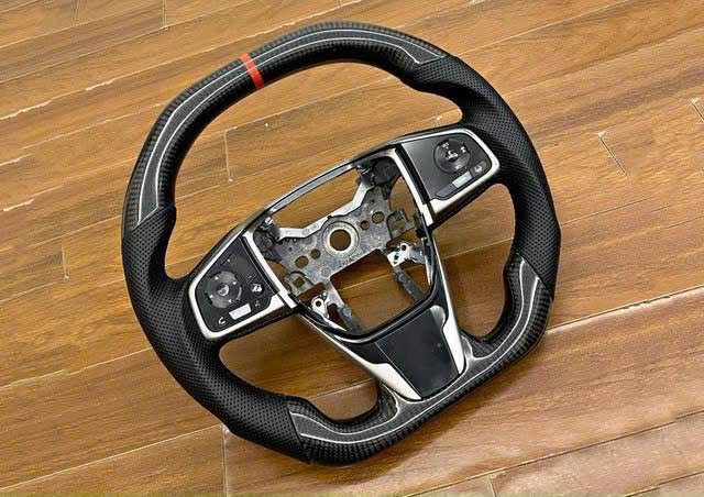 Custom steering wheel