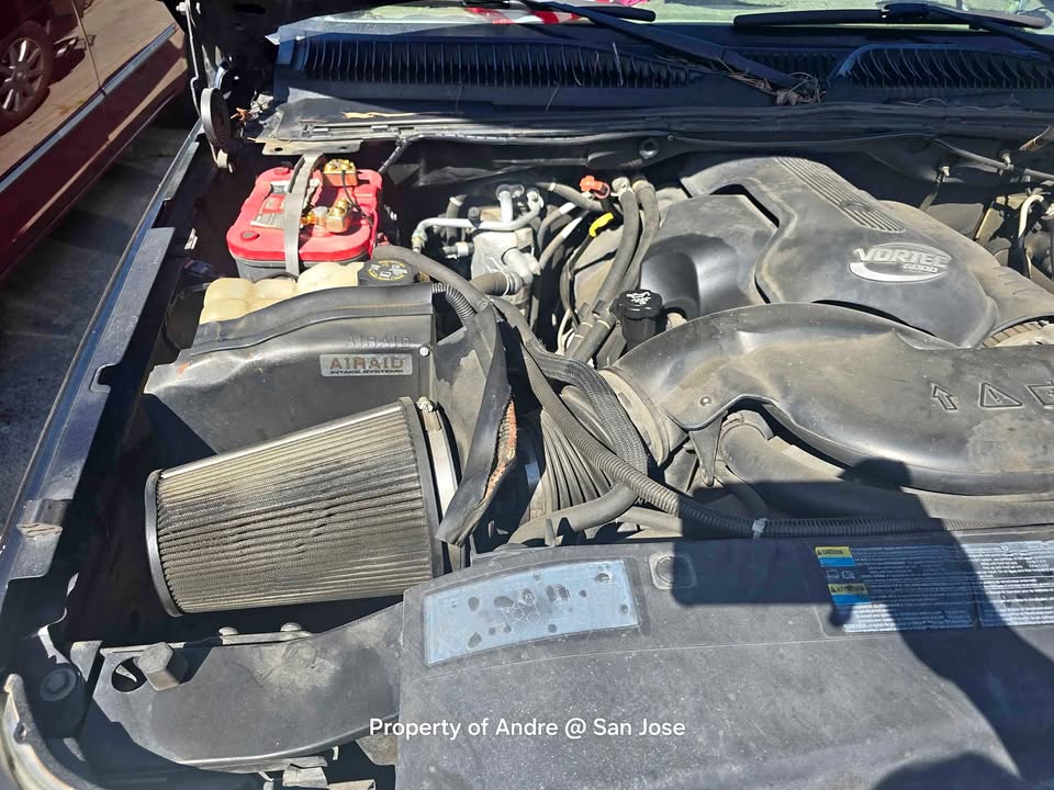 1999 to 2006 GM cold air intake
