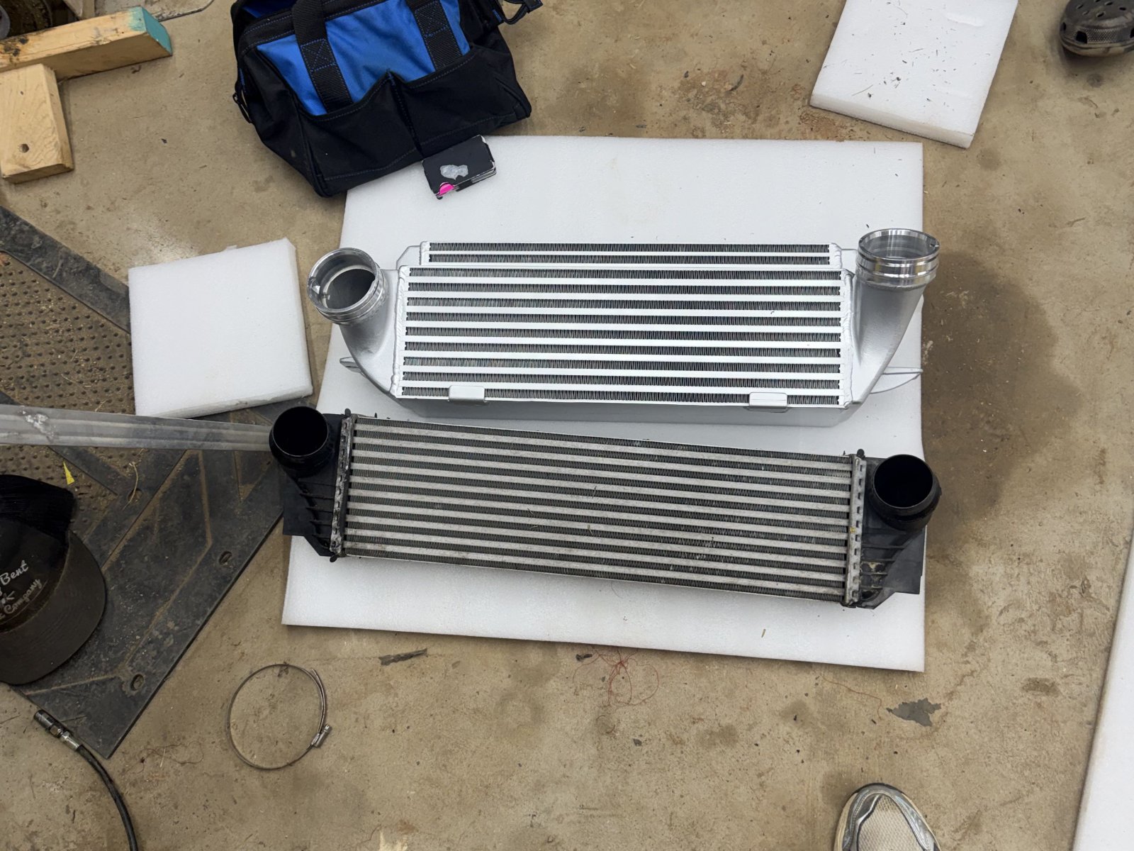 Upgraded E90 N55 Intercooler
