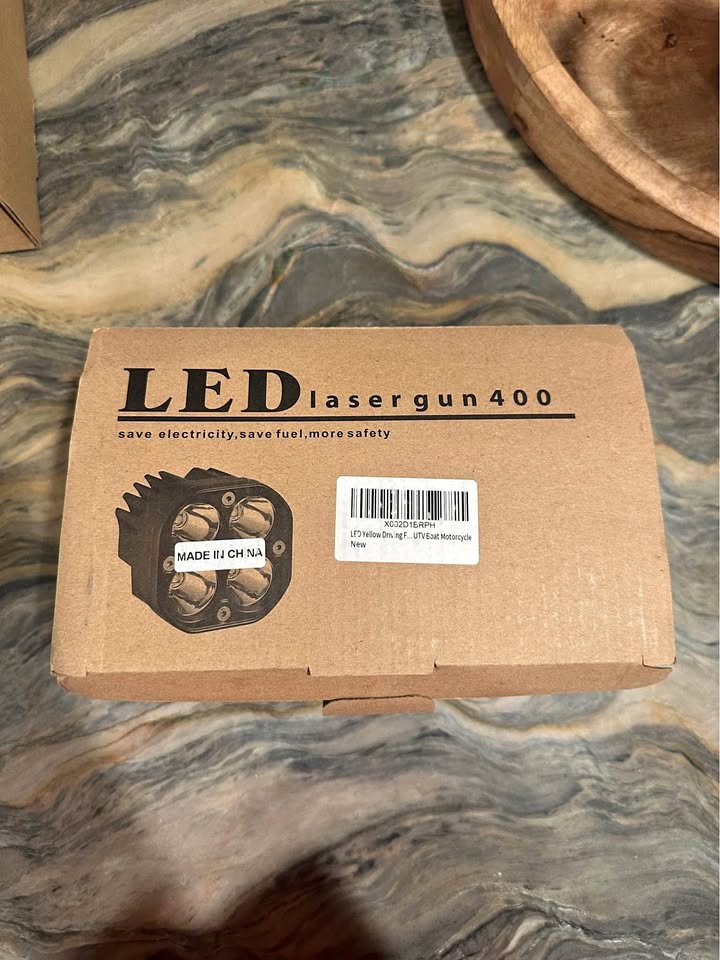 LED yellow driving fog lights