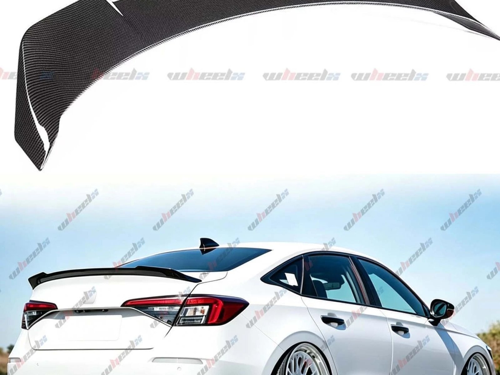 2026 Honda Civic Carbon Fiber Rear Spoiler