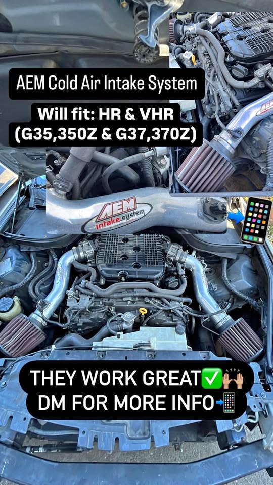 AEM Cold Air Intake System (G35,350Z HR) ( G37,370Z VHR)