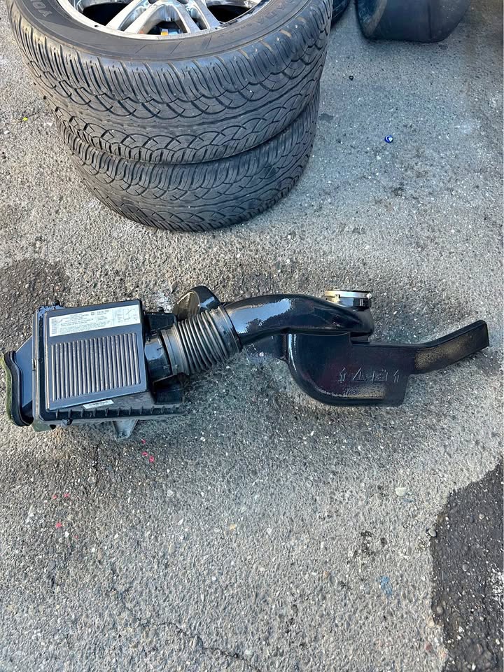 2004 stock cold air intake and dash