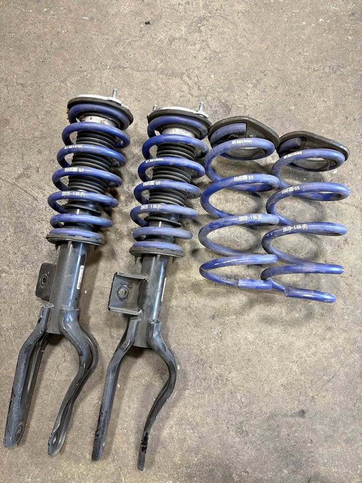 H&R 4 corner 30mm lowering springs and front struts if wanted for a Tesla model 3