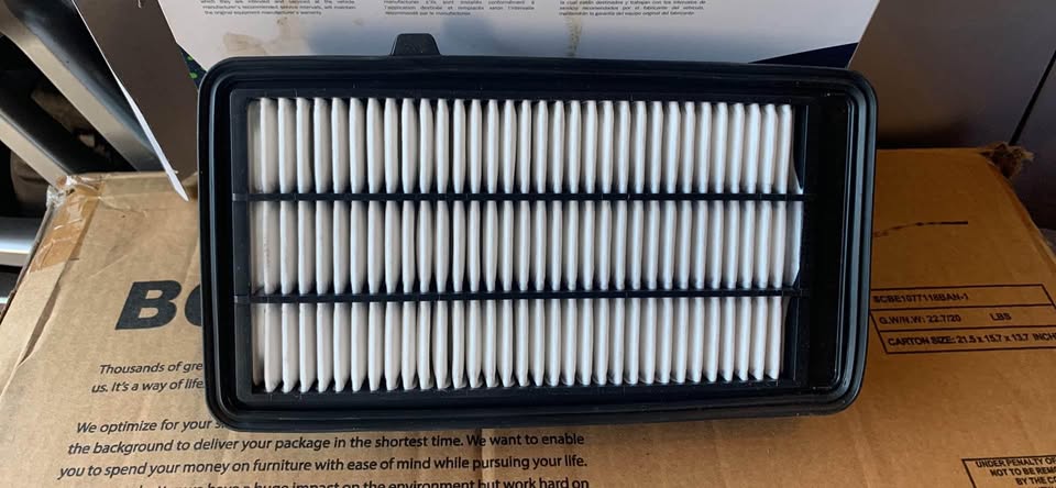 Car engine air filter