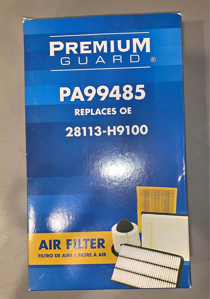 Car air filter (read description)