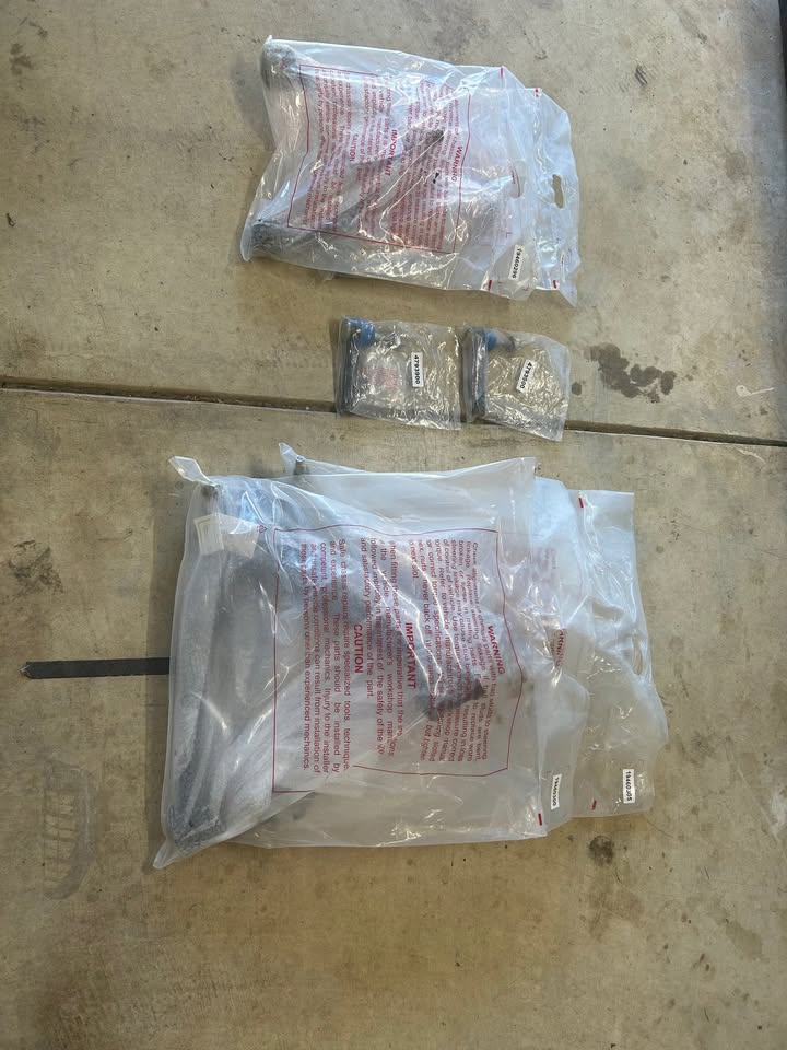 GM Control arms and tie rod ends