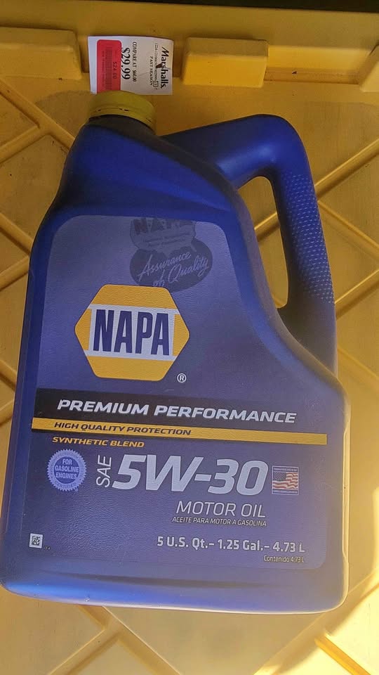 5QT 5W-30 Synthetic Blend NEW