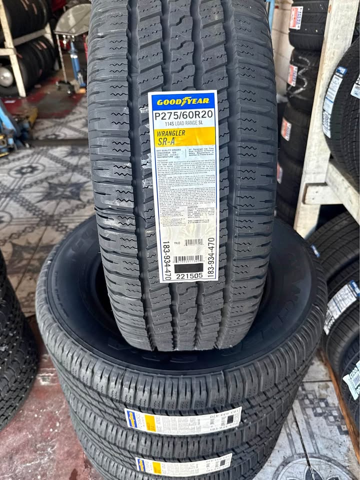 4 new tires 275/60r20 Goodyear